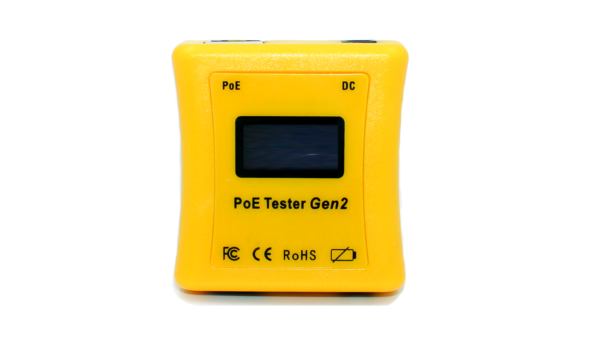 PoE-Tester Hauptbild Frontansicht